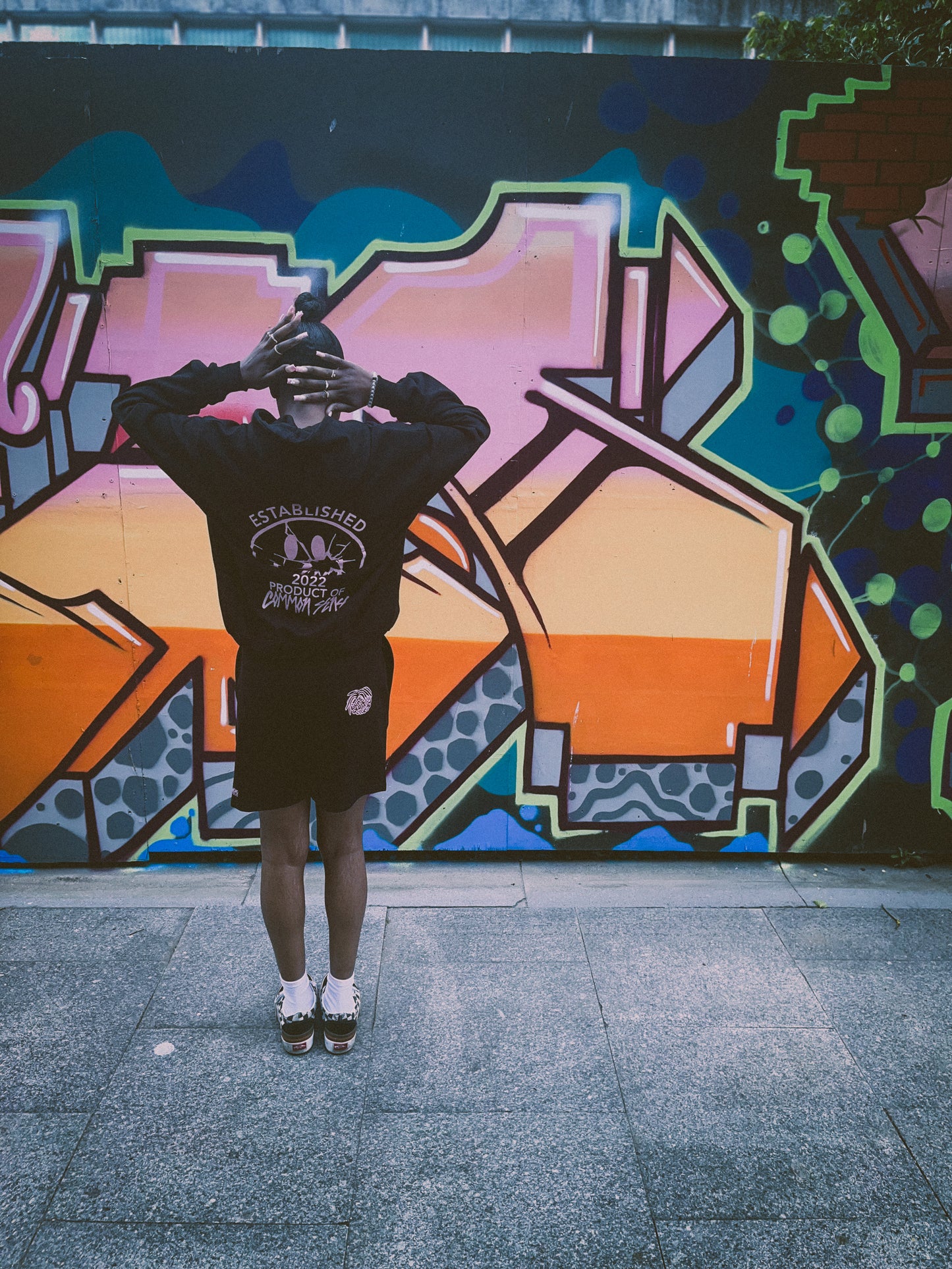 CMMN SNZ "PINK SMILEY" HOODIE