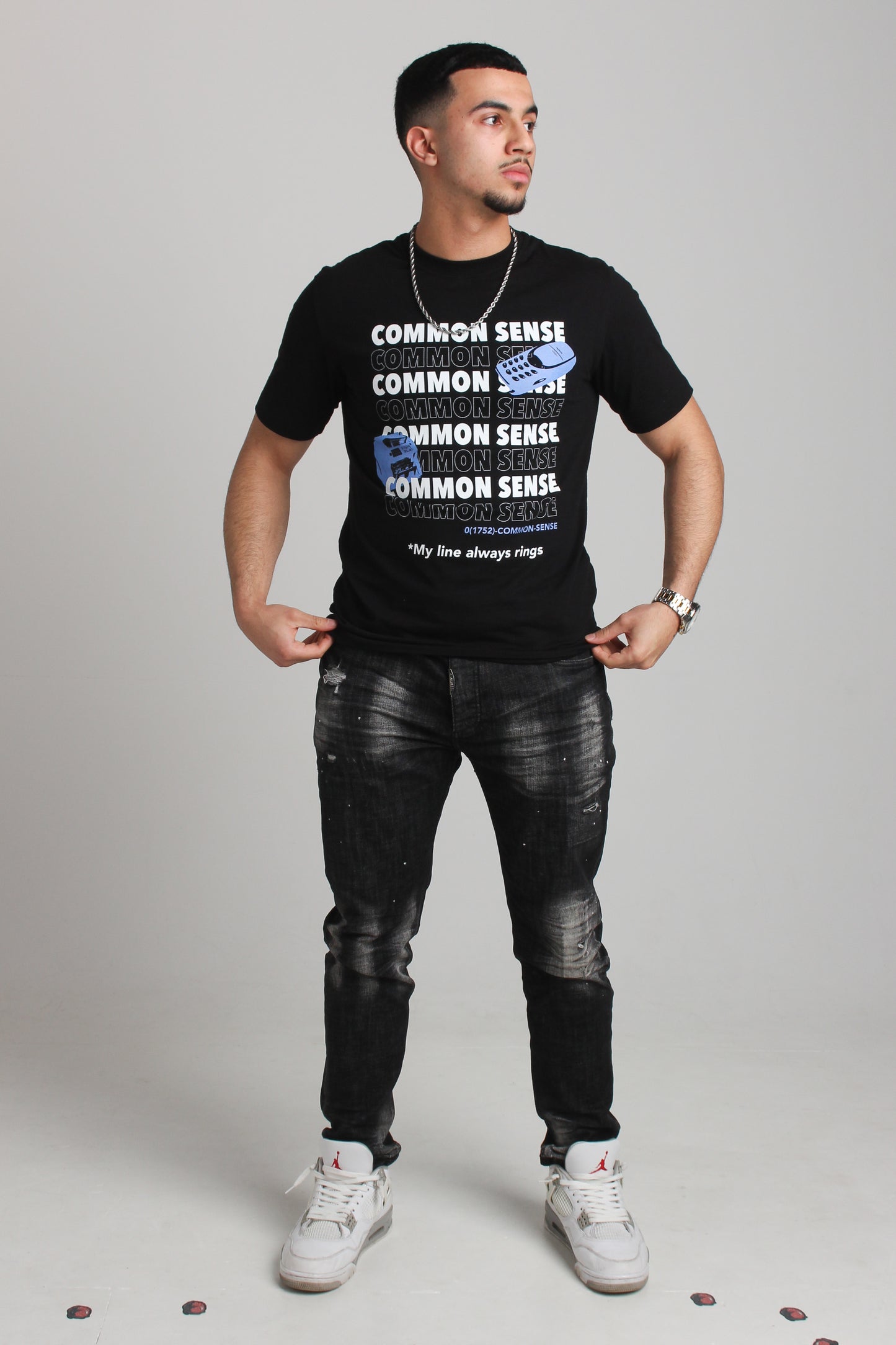 CMMN SNZ "MY LINE ALWAYS RINGS" TEE